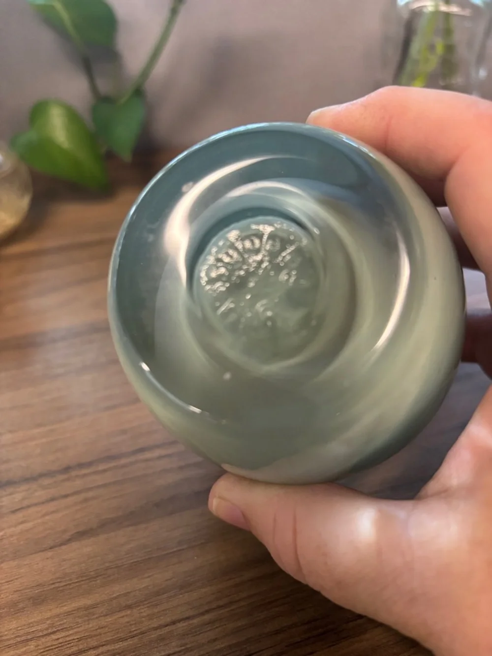 Glassybaby Breathe Glass Votive Candle Holder